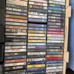 250+ Cassette Tapes Lot Rock Pop Soundtracks Etc Various 