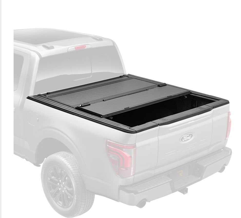 RealTruck BAK BAKFlip F1 Hard Folding Truck Bed Tonneau Cover | 772227 | Fits 2019 - 2026 Dodge Ram 1500, Does Not Fit w/ Multi-Function (Split) Tailg