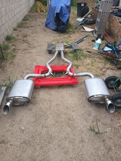 2026 Ford mustang Gt stock exhaust muffler brand new never used came off brand new car I bought