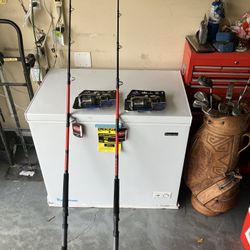 Fishing Rod And Conventional Reel - Penn - Tsunami