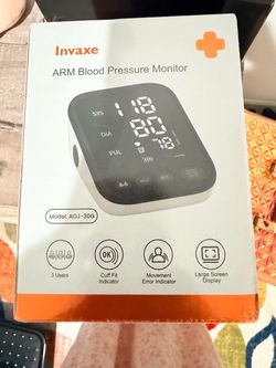 Blood Pressure Machine, Automatic Upper Arm Blood Pressure Monitor with 2x199 Readout, 4.5 Inch Backlit Large Screen Adjustable Large Cuff 9 to 17 Inc