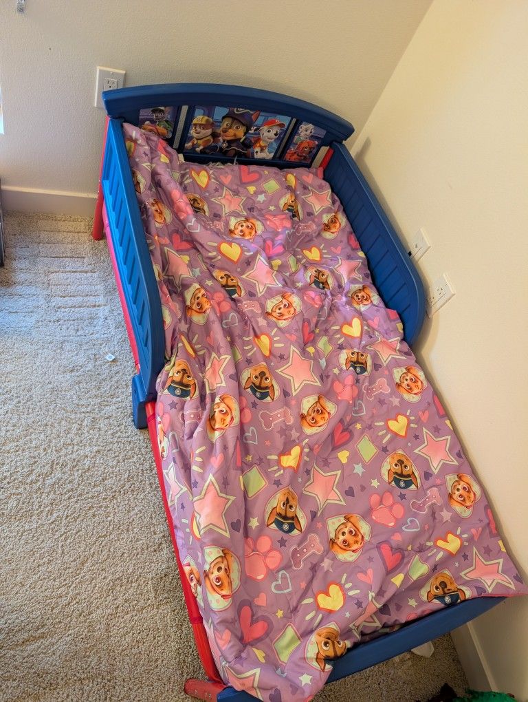 Toddler Bed - Paw Patrol Theme