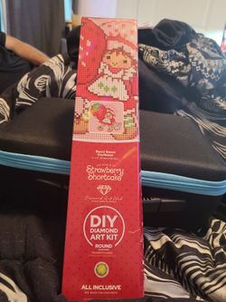 Strawberry shortcake diamond painting.