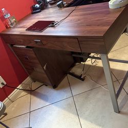 Desk And Filer Drawers