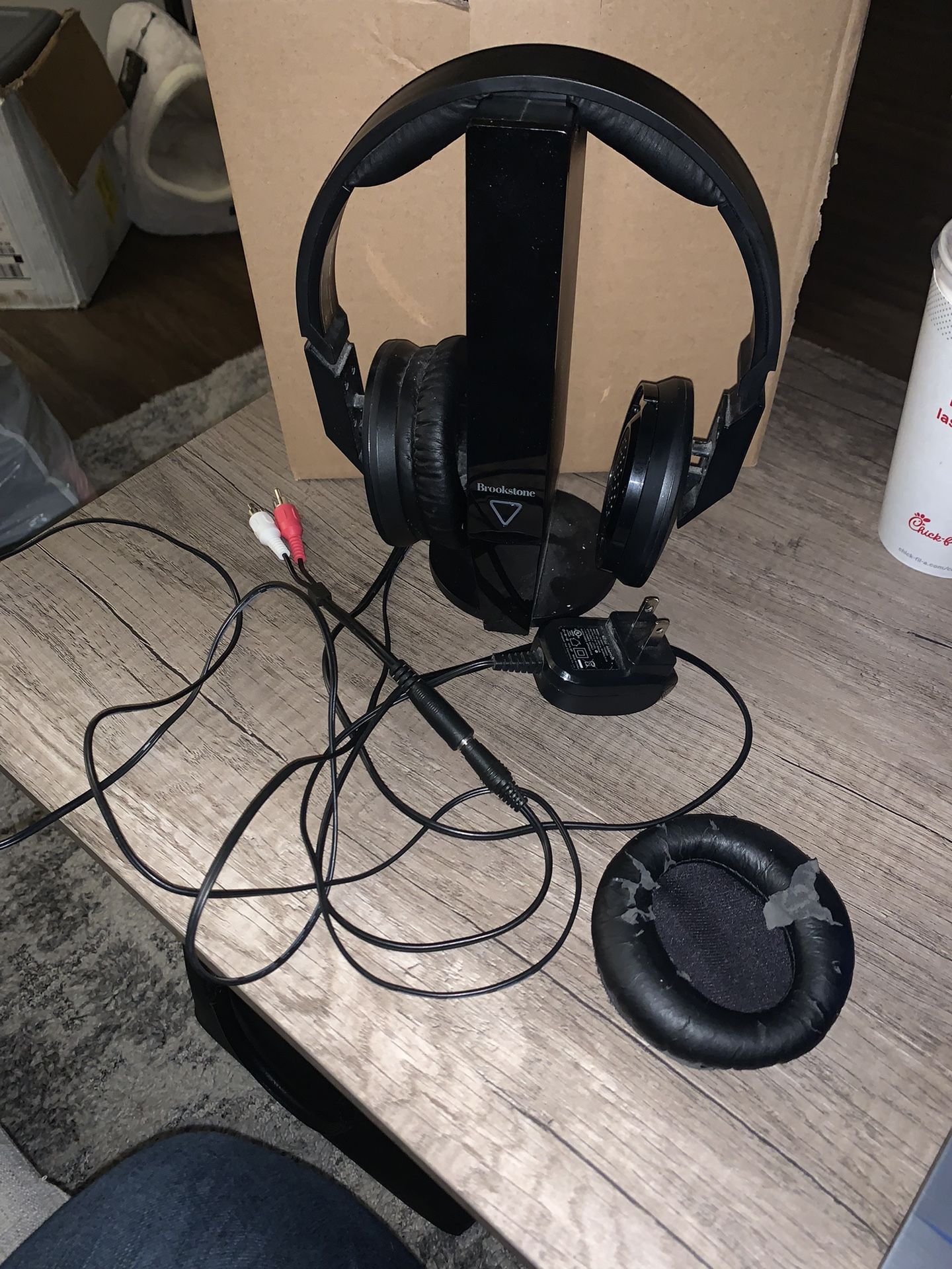 Brookstone Wireless TV Headphones