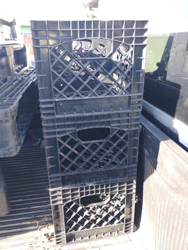 Plastic Milk Crates