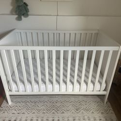 IKEA Crib + Mattress 