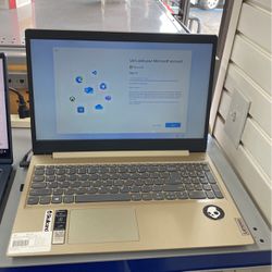 Lenovo Almond laptop 