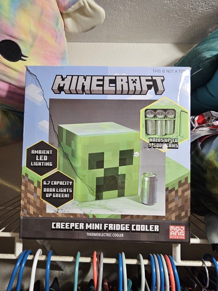 Minecraft Mini Fridge Cooler