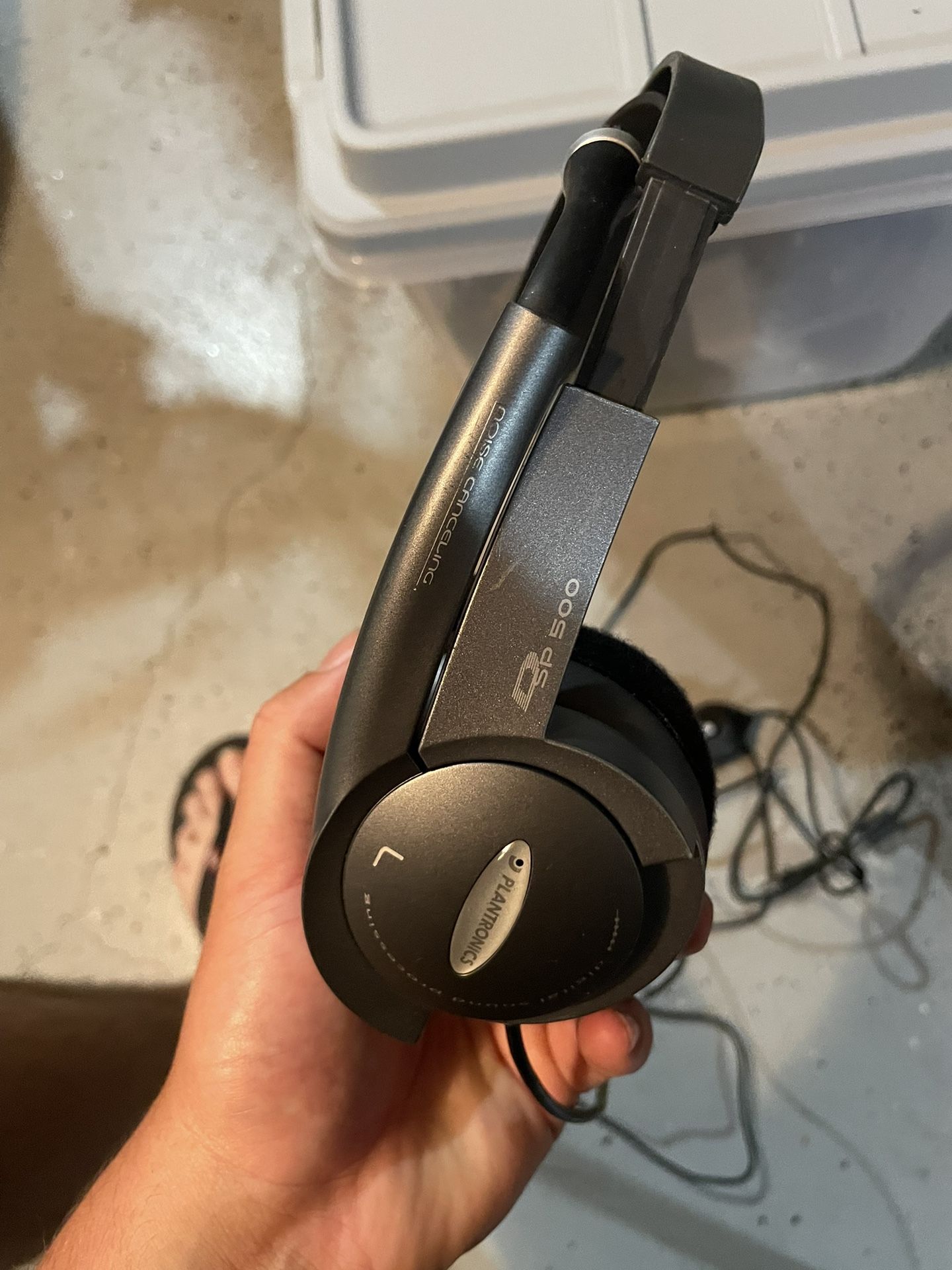 Plantronics DSP-500 Digitally-Enhanced USB Headset Condensor Mic
