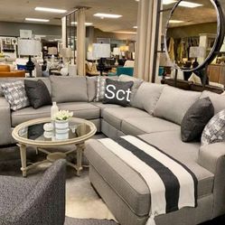 Brand New Ashley Couch ❗Marsing Nuvella 4 PIECE Sectional 