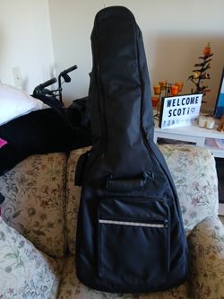 Guitars spectrum six string case zippered Instruments musical.