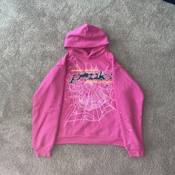 pink spider worldwide p*nk hoodie/sp5der