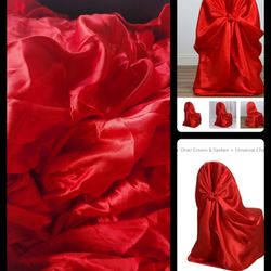 Red Chair Covers  31