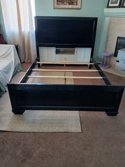Ashley  queen  bed frame