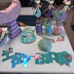 Mermaid Party Decor 