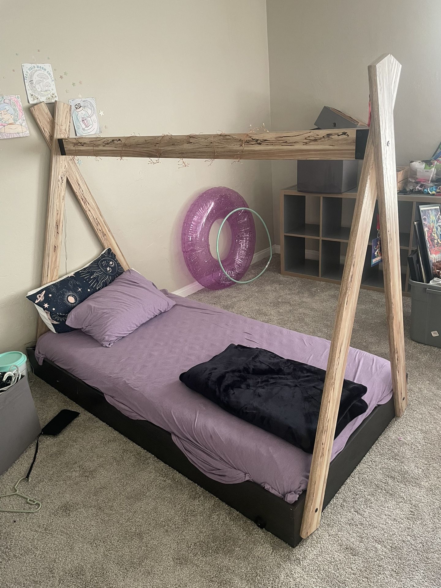 Kids Bed Frame and Bed