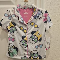 Girl's Disney 2-Piece Pajama Sort Set Size 2T