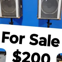 Peavey Speakers & Stand