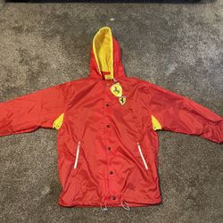 Red Vintage Ferrari jacket
