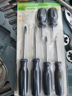 PITTSBURG 6PC SCREWDRIVER SET