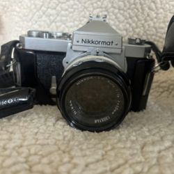 Nikon Nikkormat Nikkor Lens