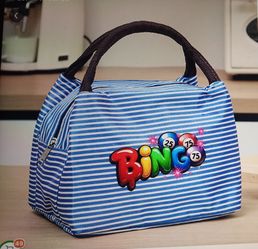 Tiny tote bags with zipper