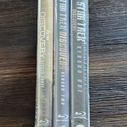 Star Trek Discovery Seasons 1,2,3 BluRay