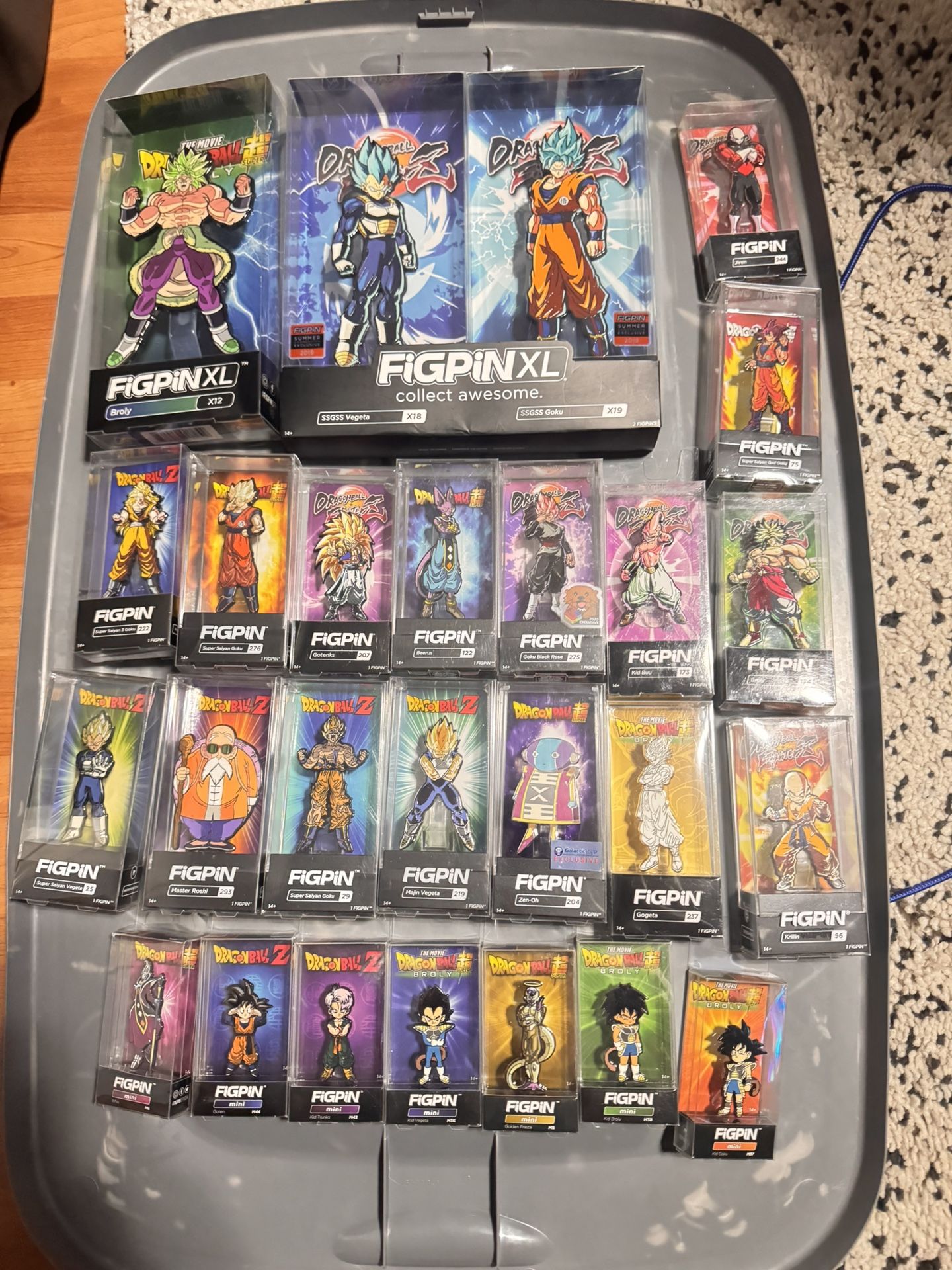 Dragon Ball Collection Broly Goku Vegeta Trunks Gogeta