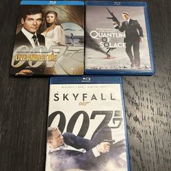 James Bond Blu rays bundle 