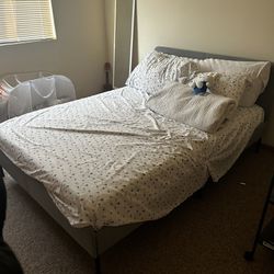IKEA Full Size Mattress and Bed Frame Pair! 
