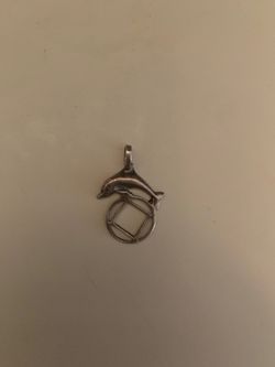 Dolphin pendant sterling