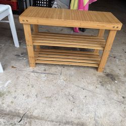 Wood Shelf.  Songmics Brand. 