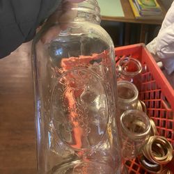 Large mason jars $5 ea obo