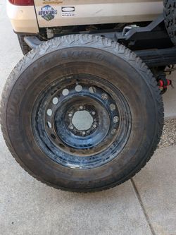 Spare tire off of a 2016 4runner
