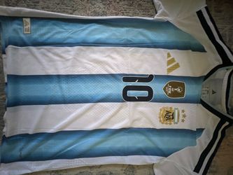 Messi World Cup jersey