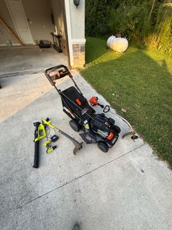 Echo lawnmower bundle