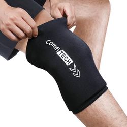 New! Knee Ice Pack for Injuries Compression Sleeve, Flexible Gel Ice Pack for Knee, Reusable Cold Pack Therapy for Calf Injuries, Knee Pain, Meniscus 