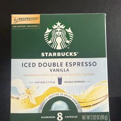 Starbucks Iced Double Espresso Vanilla Nespresso Pods - 2 Pallets