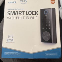 ANKER Eufy Smart Lock With Built-In Wifi Touch Keypad With Fingerprint Scanner