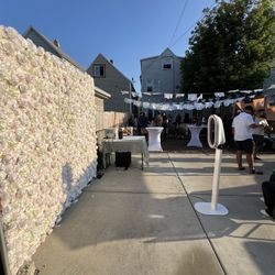 Flower Wall And Photobooth!