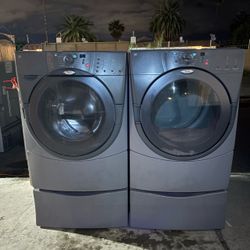 Whirlpool Duet front load Washer and Dryer set.