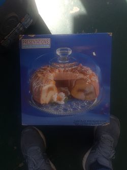 Glass Cake Holder