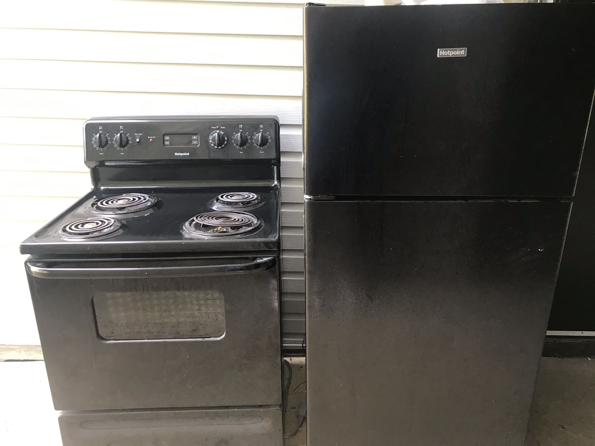 Hotpoint Refrigerator, Stove, and Dishwasher