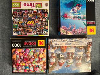 Puzzles!!  1000 Pieces