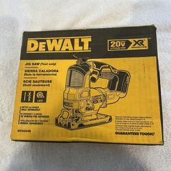 BOTH NIB  DeWalt  20v XR Jig Saw And Gauaranteed Tough XR Battery $200  Jig /$150 Batt