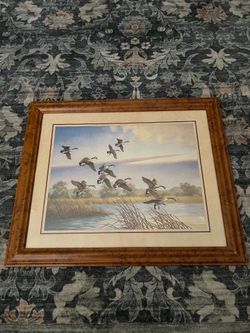 Vintage geese art