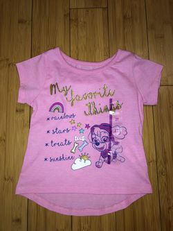 New Paw Patrol Skye Tshirt New Size 2T