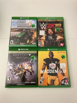 Xbox One  games - pick up only