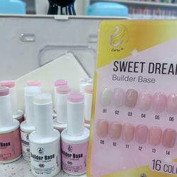 Used 16 Builder Base Gel Nail Polish design art special display Salon Strong Z N   Builder Gel & Base Coat that has an extra elastic and flexible natu